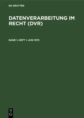 Bühnemann |  Juni 1972 | Buch |  Sack Fachmedien