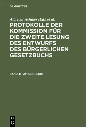 Achilles / Gebhard / Spahn |  Familienrecht | eBook | Sack Fachmedien