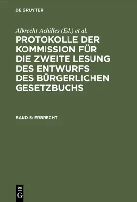 Achilles / Gebhard / Spahn |  Erbrecht | eBook | Sack Fachmedien