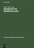 Scalise |  Generative Morphology | Buch |  Sack Fachmedien