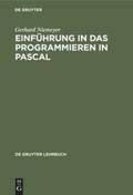 Niemeyer |  Einführung in das Programmieren in PASCAL | Buch |  Sack Fachmedien