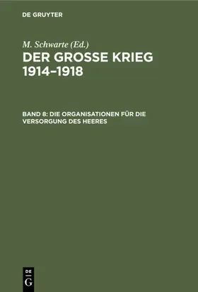 Lau / Flotow / Schröder | Die Organisationen für die Versorgung des Heeres | E-Book | www.sack.de