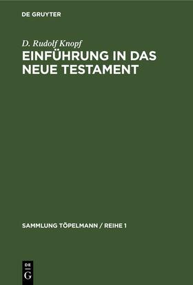 Knopf |  Einführung in das Neue Testament | eBook | Sack Fachmedien