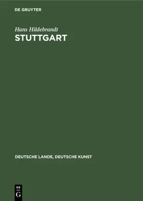 Hildebrandt | Stuttgart | Buch | 978-3-11-233191-0 | sack.de
