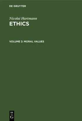 Hartmann |  Moral Values | Buch |  Sack Fachmedien