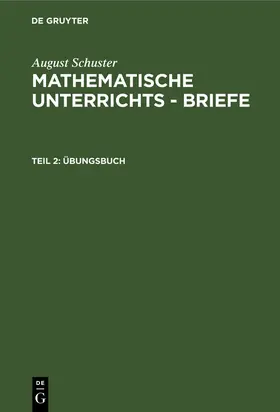 Schuster |  Übungsbuch | Buch |  Sack Fachmedien