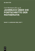 Ohrtmann / Henoch / Lampe |  Jahrgang 1885 | eBook | Sack Fachmedien