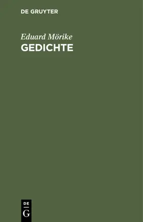 Mörike |  Gedichte | eBook | Sack Fachmedien