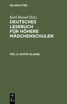 Hessel | Achte Klasse | Buch | 978-3-11-234973-1 | www.sack.de
