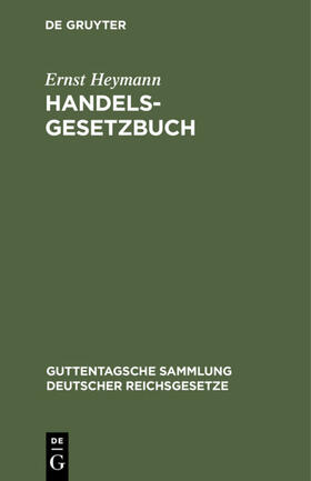 Heymann | Handelsgesetzbuch | E-Book | sack.de