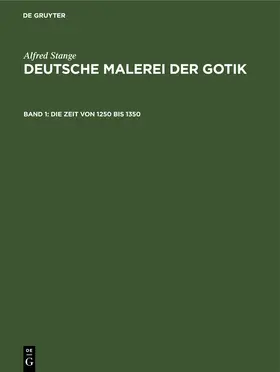 Stange |  Die Zeit von 1250 bis 1350 | Buch |  Sack Fachmedien