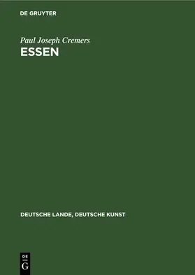 Cremers |  Essen | eBook | Sack Fachmedien