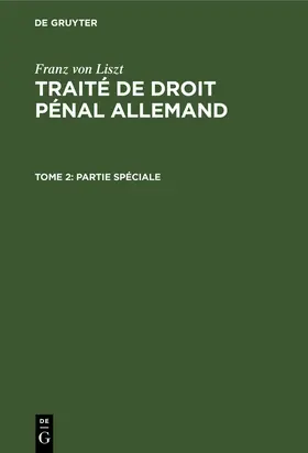 Liszt |  Partie Spéciale | Buch |  Sack Fachmedien