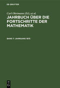 Lampe / Ohrtmann / Henoch |  Jahrgang 1875 | Buch |  Sack Fachmedien