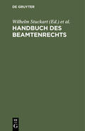 Hoffmann / Stuckart |  Handbuch des Beamtenrechts | Buch |  Sack Fachmedien