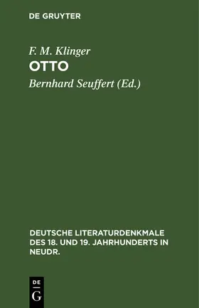 Klinger / Seuffert |  Otto | Buch |  Sack Fachmedien
