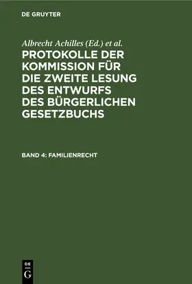 Achilles / Gebhard / Spahn |  Familienrecht | eBook | Sack Fachmedien
