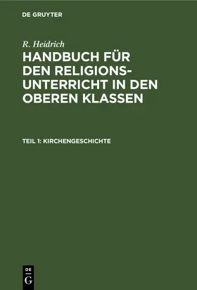 Heidrich | Kirchengeschichte | E-Book | sack.de