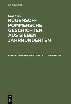Fock |  Innerer Zwist und blutige Fehden | Buch |  Sack Fachmedien