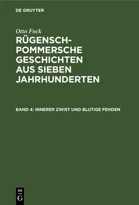 Fock |  Innerer Zwist und blutige Fehden | eBook | Sack Fachmedien