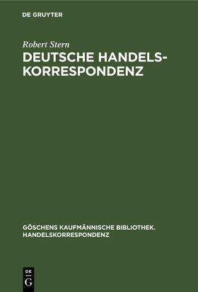 Stern | Deutsche Handelskorrespondenz | Buch | 978-3-11-238549-4 | sack.de