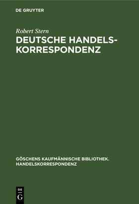 Stern | Deutsche Handelskorrespondenz | E-Book | sack.de