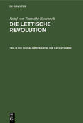 Transéhe-Roseneck |  Die Sozialdemokratie. Die Katastrophe | Buch |  Sack Fachmedien