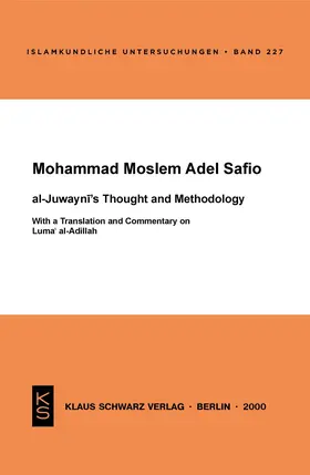 Saflo | Al-Juwayni's Thought and Methodology | E-Book | www.sack.de