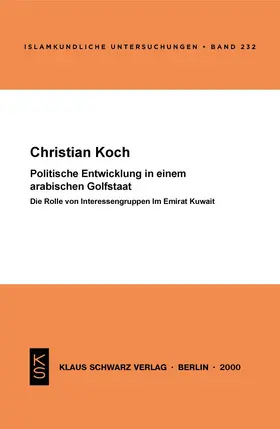 Koch |  Politische Entwicklung in einem arabischen Golfstaat | eBook | Sack Fachmedien