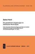 Horii |  Die gesetzlichen Umgehungen im islamischen Recht (Hiyal) | eBook | Sack Fachmedien