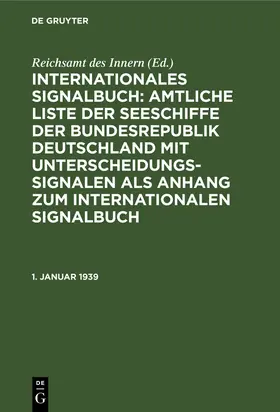  1. Januar 1939 | Buch |  Sack Fachmedien