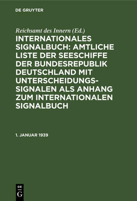 1. Januar 1939 | Buch | 978-3-11-241249-7 | sack.de