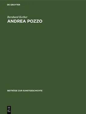 Kerber |  Andrea Pozzo | Buch |  Sack Fachmedien