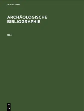 Reincke |  1964 | eBook | Sack Fachmedien