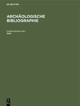 Reincke |  1949 | Buch |  Sack Fachmedien