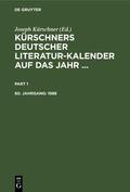 Kürschner |  1988 | eBook | Sack Fachmedien