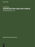 Kuhn / Hubala / Schöne |  Komposition und Rhythmus | eBook | Sack Fachmedien