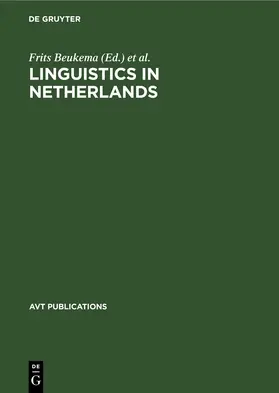 Hulk / Beukema |  Linguistics in Netherlands | Buch |  Sack Fachmedien