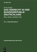 Abraham / Schaps |  Georg Schaps: Das Seerecht in der Bundesrepublik Deutschland. Teil 1 | eBook | Sack Fachmedien