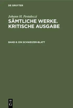 Schönebaum |  Ein Schweizer-Blatt | Buch |  Sack Fachmedien