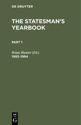 Hunter |  1993-1994 | Buch |  Sack Fachmedien