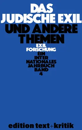 Koebner |  Das jüdische Exil und andere Themen | eBook | Sack Fachmedien