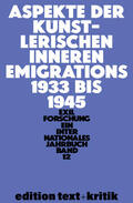Krohn |  Aspekte der künstlerischen inneren Emigration 1933–1945 | eBook | Sack Fachmedien