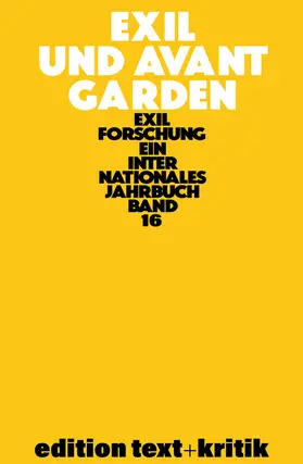 Krohn |  Exil und Avantgarden | eBook | Sack Fachmedien