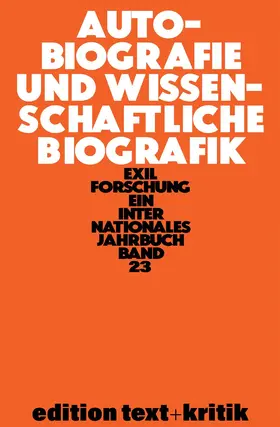 Krohn |  Autobiografie und Wissenschaftliche Biografik | eBook | Sack Fachmedien