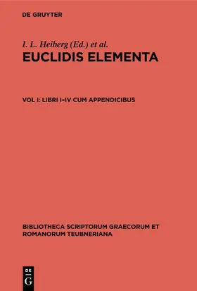 Heiberg / Stamatis |  Libri I–IV cum appendicibus | eBook | Sack Fachmedien