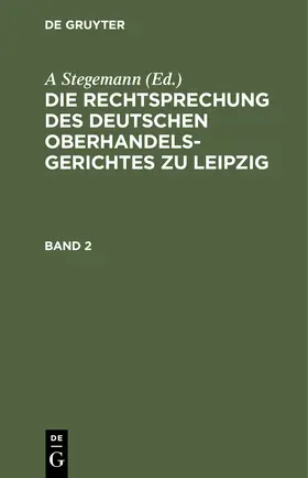 Stegemann |  Band 2 | Buch |  Sack Fachmedien