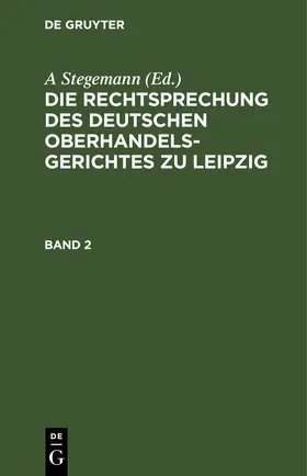 Stegemann / [unknown] |  Band 2 | eBook | Sack Fachmedien