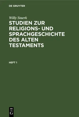 Staerk |  Heft 1 | eBook | Sack Fachmedien