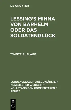  Lessing's Minna von Barhelm oder das Soldatenglück | Buch |  Sack Fachmedien